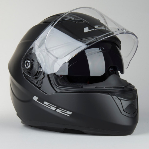 Imagem 5 de 10 de Capacete Ls2 Ff320 Stream Preto Fosco Com Viseira Solar