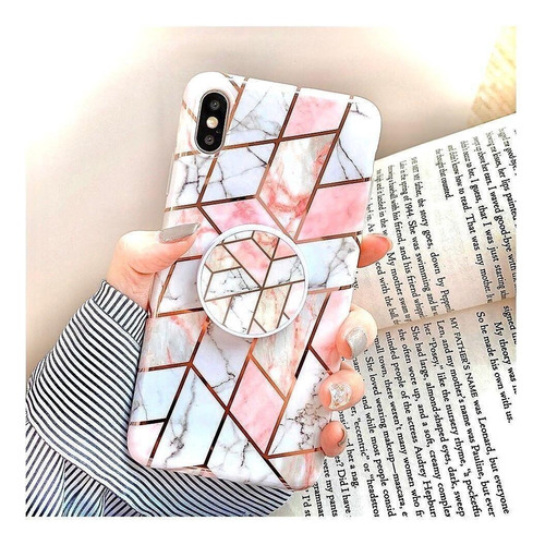 Imagen 9 de 10 de Funda Geometria +pop Galaxy Mujer Hombre Dama Protector Case