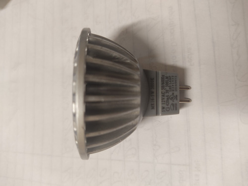 Dicroicos Led Mr-16 De 5w 12v Cálido 3000k Calidad Ul