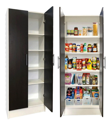 Despensero 2 Puertas 1.80m Cocina Mueble Organizador Ofertas