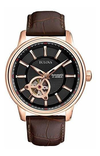 Reloj Automático Bulova Hombre 21 Joyas