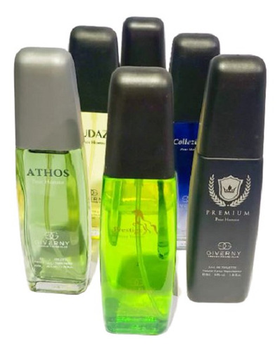 Kit 10 Perfumes Com Fragrancia De Perfume Importado Giverny