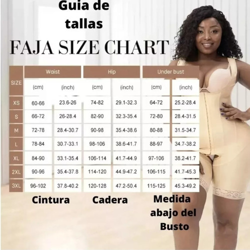 Faja Para Dama Moldeadora Reductora Liposuccion Postparto