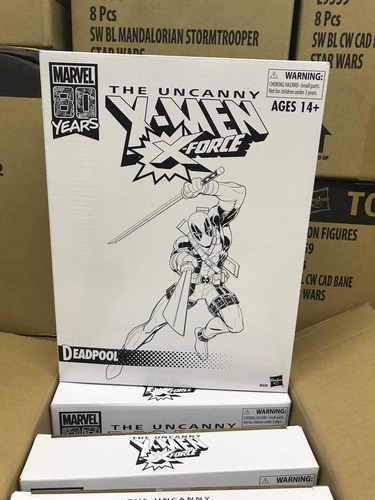 Deadpool Marvel Legends X-men Force Retro Figura Accion