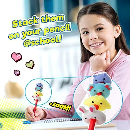 Ja-ru Mini Mochi Squishy Animals (1 Paquete) Lindos Squishie