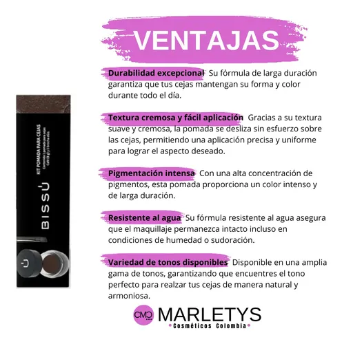 Kit Pomada Ceja Bissú