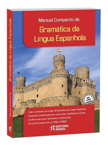 Livro Manual Compacto Gramatica Lingua Espanhola