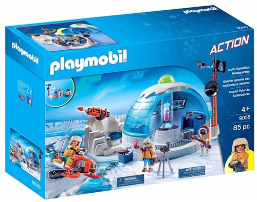 Playmobil Action Cuartel Polar De Exploradores 9055 85