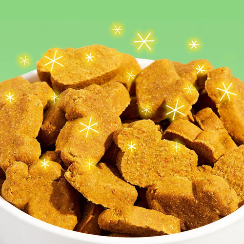 Bark Lucky Duckies Golosinas P/perro Sabor Pollo-pavo-pato