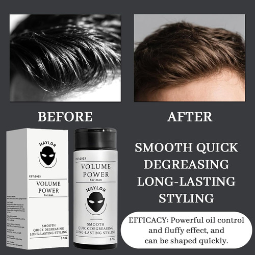 Polvo Para El Cabello Esponjoso Y Fijador, Polvo Texturizado