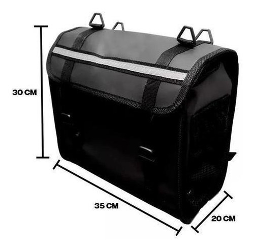 Imagen 2 de 3 de Alforjas Impermeables Extensibles Engomadas - Sti Motos