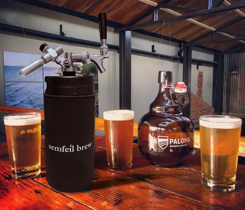 Dispensador De Cerveza Semfeil Brew 128oz Acero Inoxidable