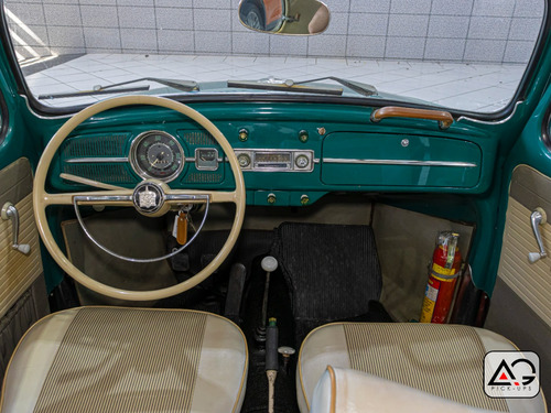 Volkswagen Fusca 1200 1966 Placa Preta