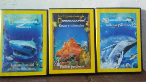 Colección De Dvd Los Exploradores De National Geographic 9cd