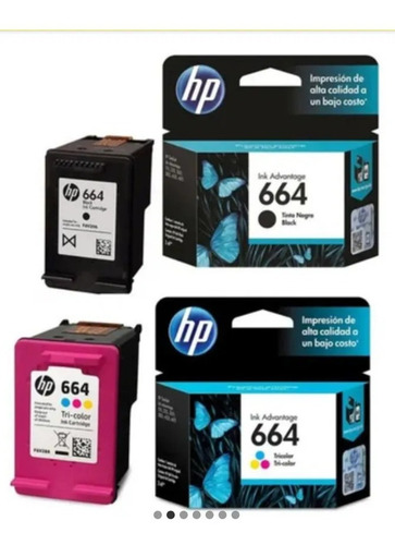 Imagen 3 de 3 de Cartuchos Hp 122 662 664 667 60 61 74 75 21 22 27 56 901 675
