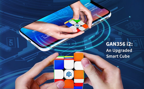 Cubo Mágico 3x3x3 Gan 356 I2 Versão 2 Magnético Bluetooth