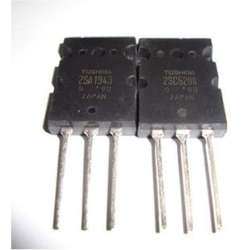Set Transistores De Potencia 2sa1943 + 2sc5200
