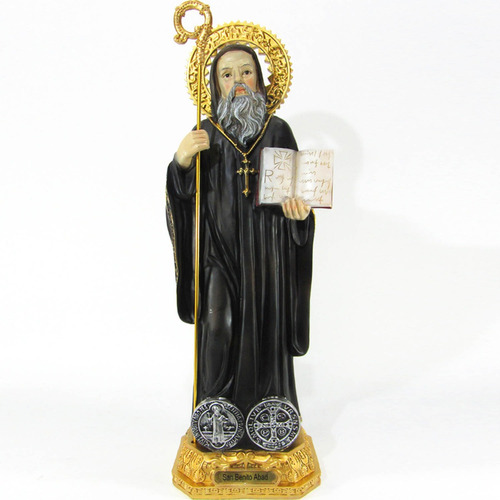 Imagen Religiosa - San Benito Abad 50 Cm Dell Altare Gold