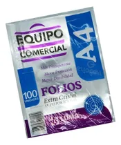Comprar Folio Luma A4 Transparente X 100uni.luma