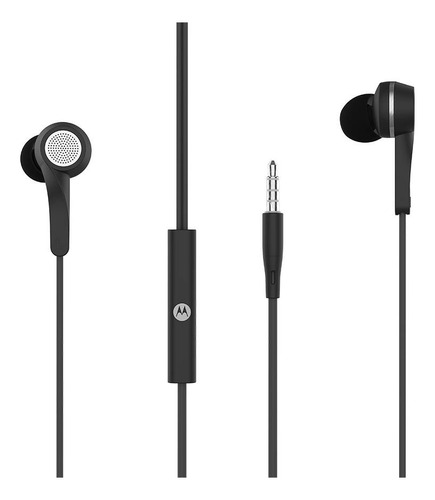 Audifono Pace 125 In Ear Manos Libre Motorola Negro