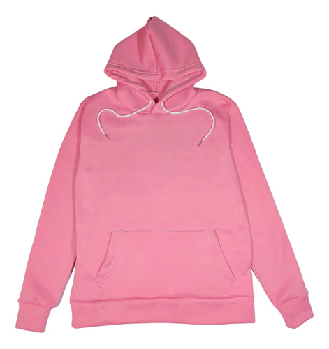 Hoodie Con Capucha Fucsia