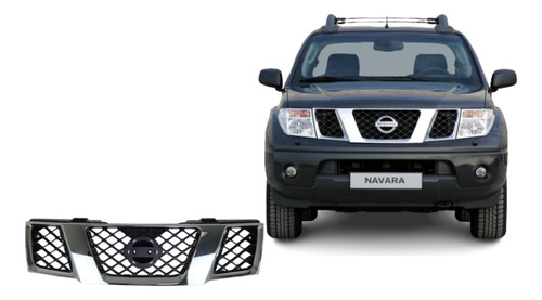 Mascara Completa Nissan Navara 2wd/4wd 2008 2014 Cromada