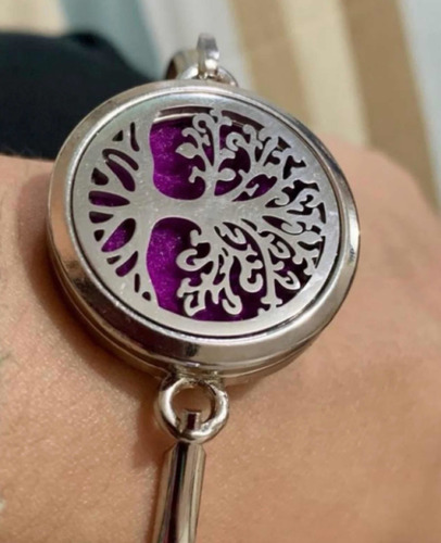 Árbol De La Vida Brazalete Aromaterapia - Espíritu Dharma A 2 Cm