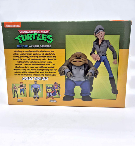 Tmnt Tortugas Ninja Tall Thug And Short Gangster Neca