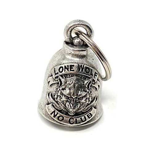 Campana Lone Wolf Biker Bell, Accesorio O Llavero Buena...