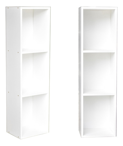 Mueble Organizador Cubos Repisas Estantes X3 Espacios