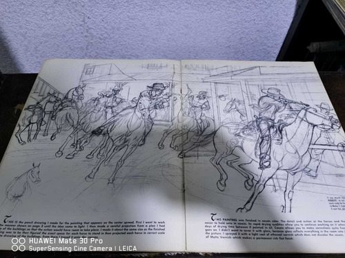 Horses And Riders Of The Old West Walter T. Foster (Usado)