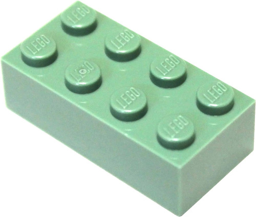 Lego Partes Y Piezas: Verde Claro 2x4 Pack De 50