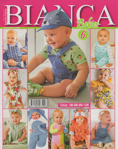 Patrón Molde Revista Bianca Bebes 6 En Papel