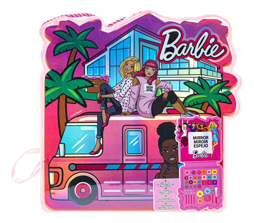 Barbie  El Juego De Tocador De Funda Suave Townley Girl .