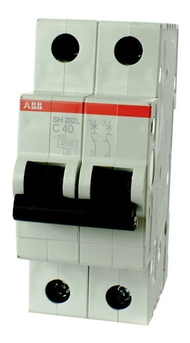 Termica Bipolar Abb 2x40 Amp Oferta! Elect.avellaneda