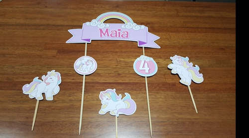 Imagen 2 de 8 de Cake Topper Personalizado Variedad De Diseños