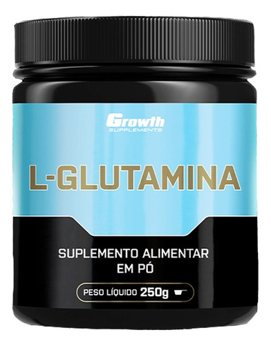 L-glutamina (250g) - Growth Supplements Sabor Natural