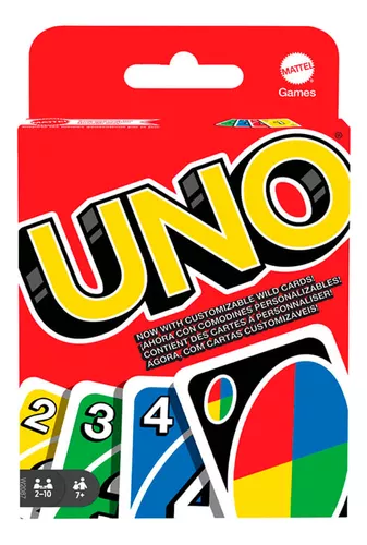 jogo de cartas UNO Jogo Uno Cartas - Jogo Uno - 114 unidades de