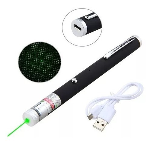 Puntero Laser Verde Caleidoscopio Astronómico 1000mw Usb