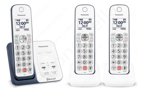Set D Teléfonos Inalámbricos Panasonic Bluetooth (Reacondicionado)