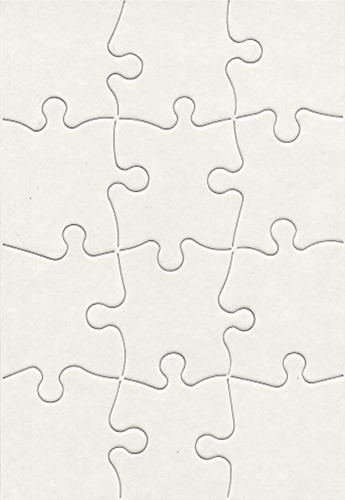 Hygloss Products, Inc Diy Invite Blank Puzzle For