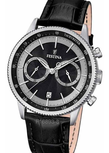 Reloj Festina F16893 Cronografo Acero 5 Atm Envio Gratis Watch Fan Locales En Palermo Y Saavedra