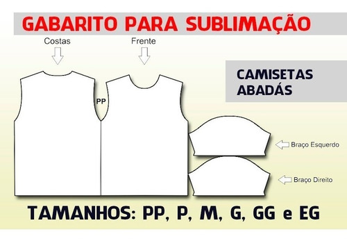 Sublimação De Camisetas Gabarito E Moldes Em Corel E Pdf