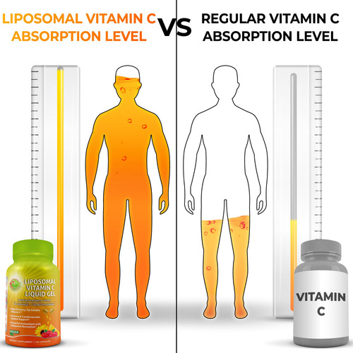 Supplements Studio Vitamina C Liposomal 1100mg 120 Cápsulas