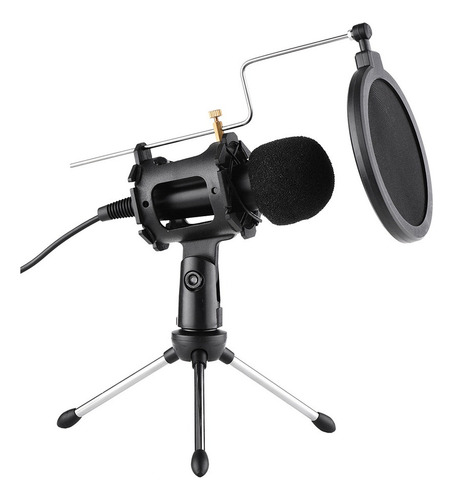 Kit De Micrófono De Vídeo Con Mini Micrófono TriPod Montage