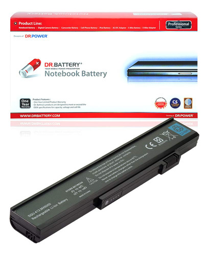 5.2ah 6cell Para Batería Gateway Squ-412 Squ-413 Squ-414 Mx6