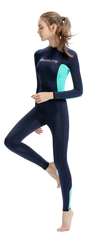 Traje De Baño Wetsuit One Dry Quick Con Mangas Para Mujer