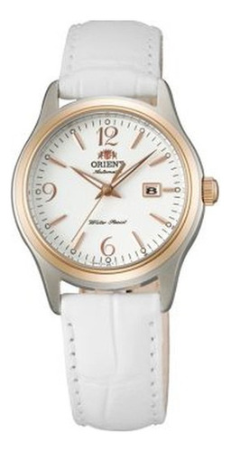 Reloj Orient  Fnr1q003w0 Piel Blanco Mujer 