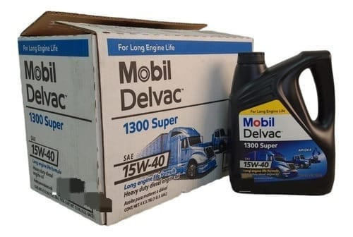 Mobil Delvac Super 1300 Ck4 15w40 Caja X4 De 1galón