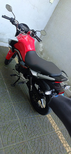 Honda Cg 160 Titan 2022 Vermelha / Prata